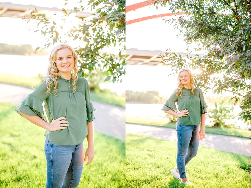 Downtown Hastings Senior Session