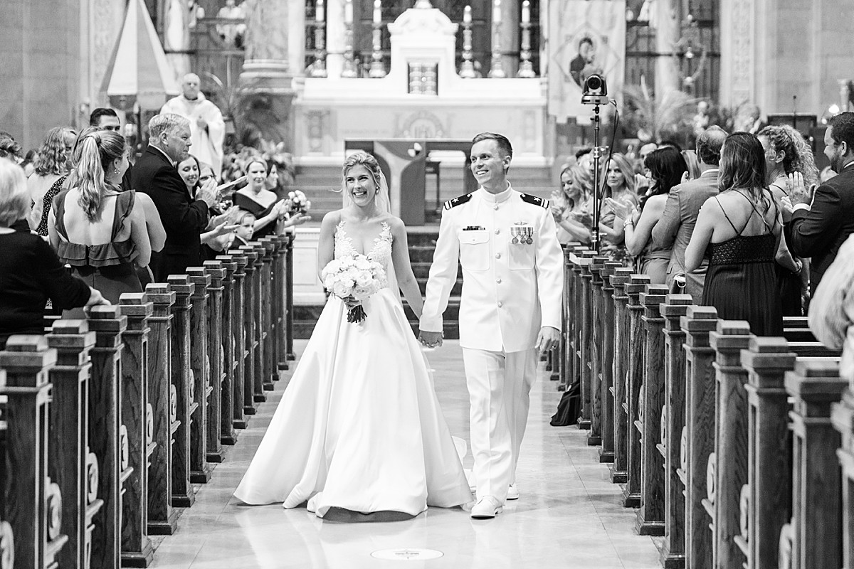 Wedding at Basilica of St Marys