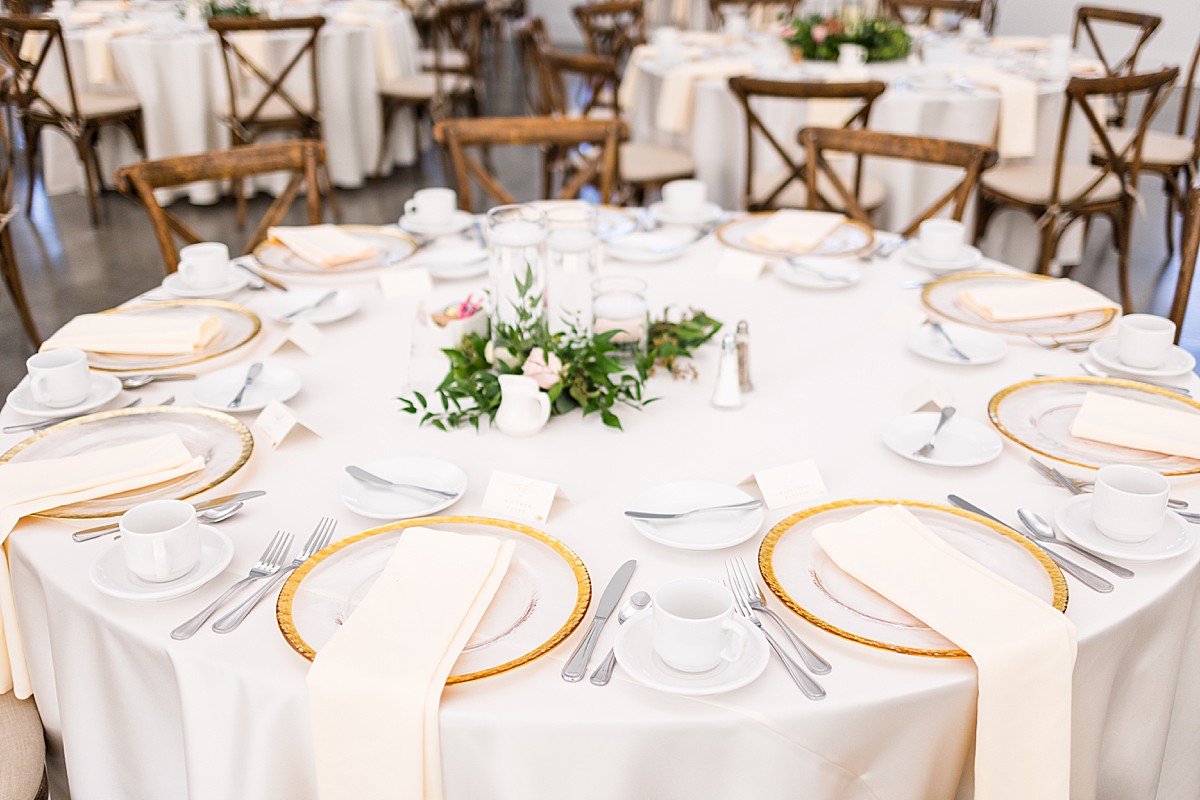 Hutton House wedding tables