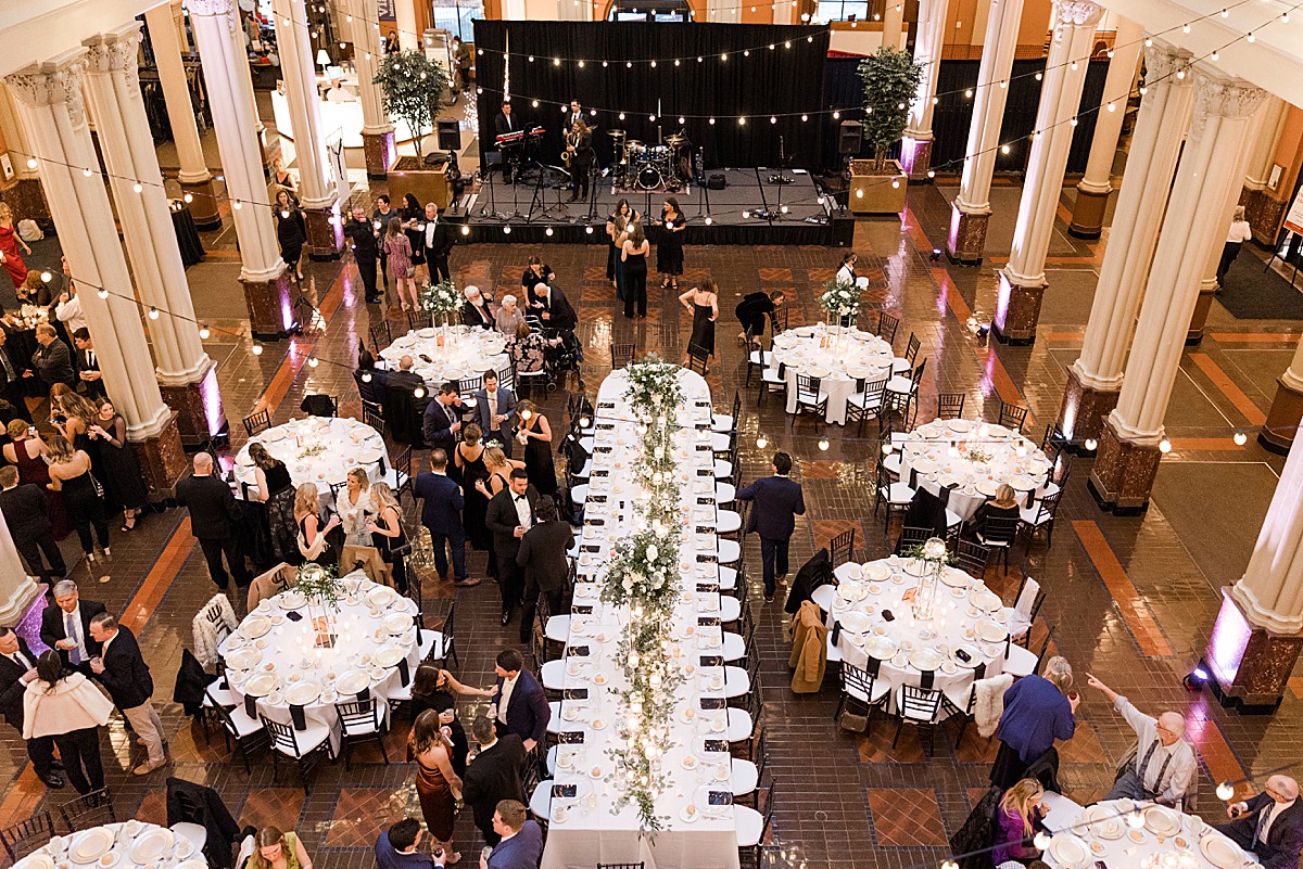 Landmark Center wedding reception