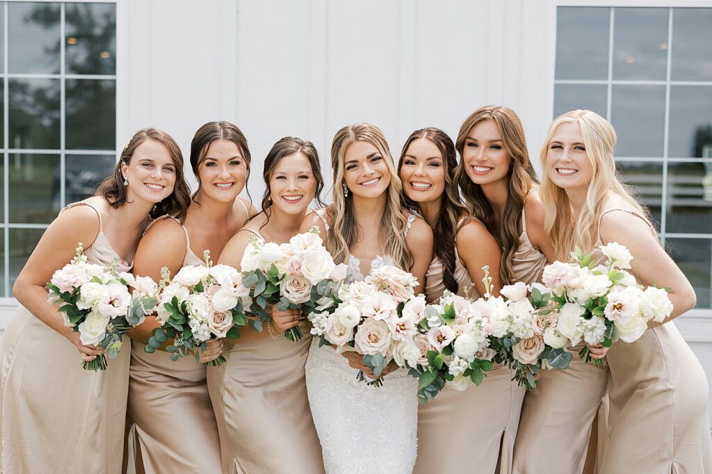 Abella wedding bridesmaids